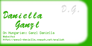 daniella ganzl business card